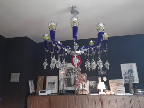 Image 1 of Luigi Serafini Chandelier By Tersite Milano Venezia Artemide