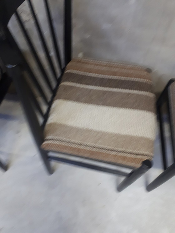 Image 1 of 4x Vintage bar chair