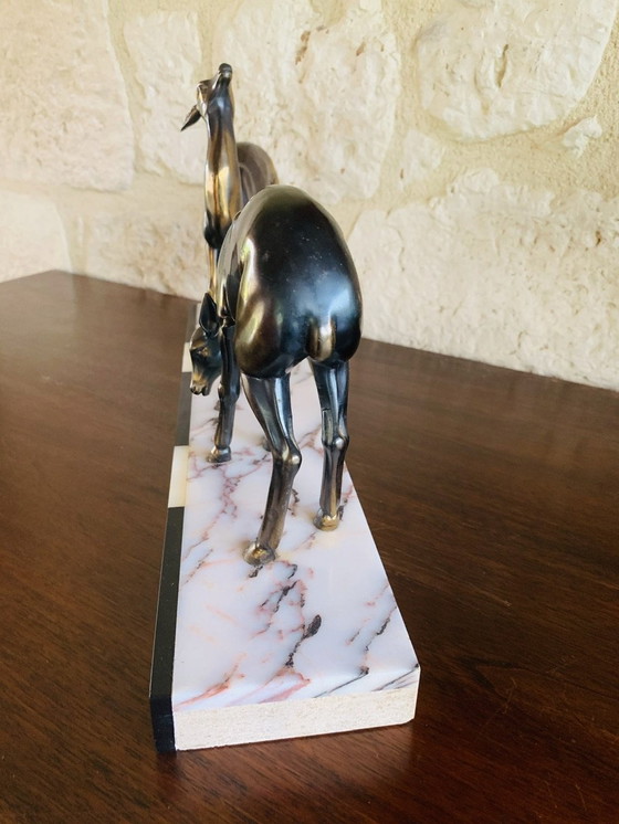 Image 1 of Vintage Deer Sculpture, 1940’S