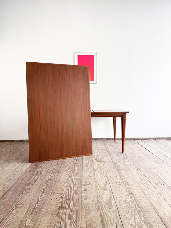 Image 1 of Large Danish Extendable Dining Table in Teak by Niels O. Møller for J.L. Møller, 1950s