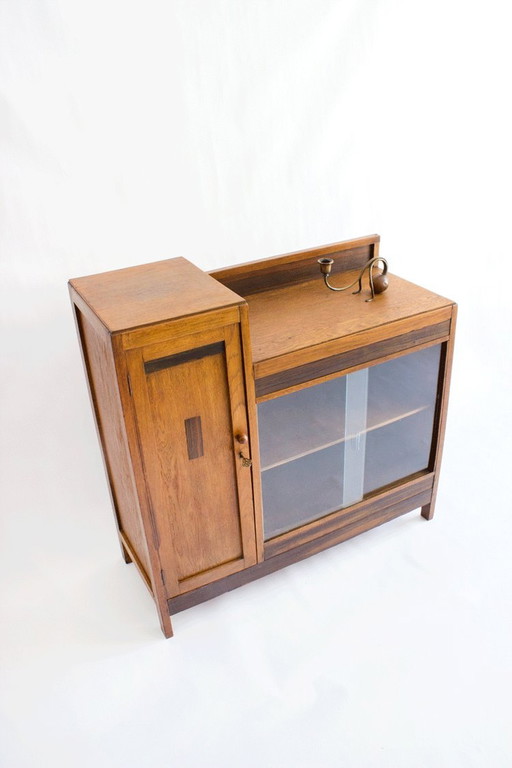 Art Deco Amsterdam School Cabinet