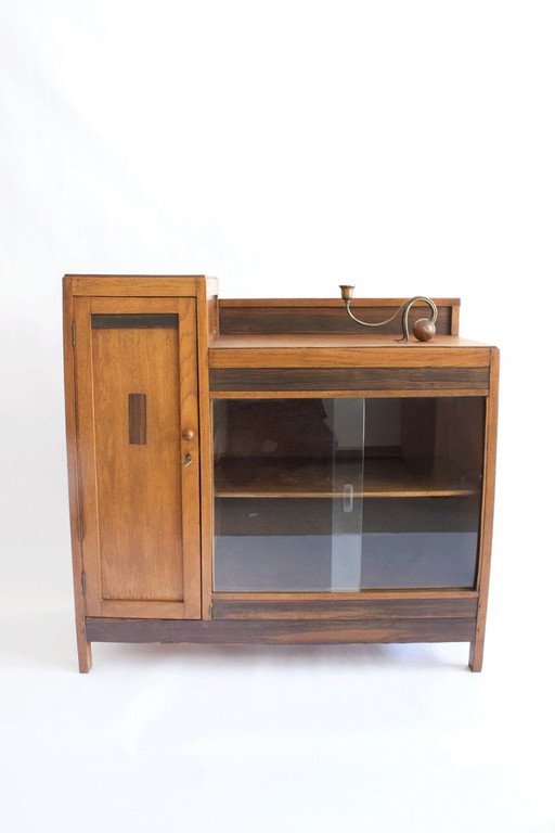 Art Deco Amsterdam School Cabinet