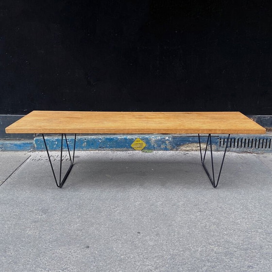 Image 1 of Vintage bench "Cm 191" by Pierre Paulin for Thonet, 1970