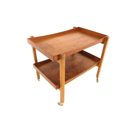 Image 1 of Carrello vintage in teak e quercia, Svezia 1960