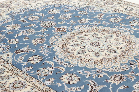 Image 1 of Elegante alfombra persa anudada a mano Nain 9 Lah - Tamaño: 236 x 150 cm - N.º 401465-01 