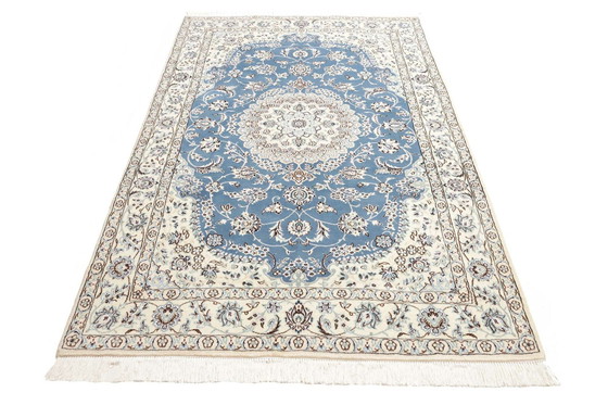 Image 1 of Elegante alfombra persa anudada a mano Nain 9 Lah - Tamaño: 236 x 150 cm - N.º 401465-01 