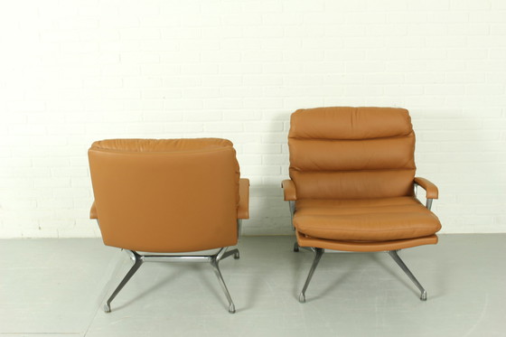 Image 1 of Set of 2 Paul Tuttle Lounge Chair 'Gamma' for Strässle, 1970s