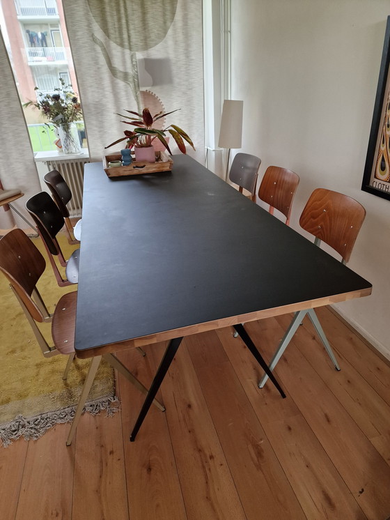 Image 1 of Galvanitas TD4 solid oak dining table