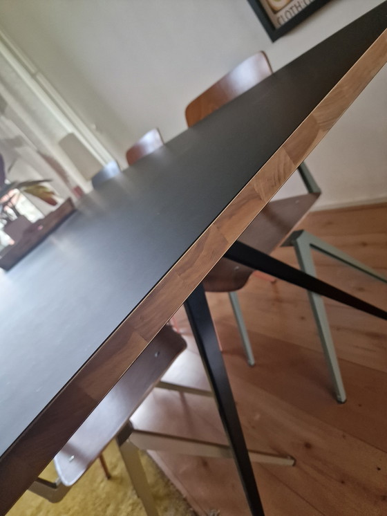 Image 1 of Galvanitas TD4 solid oak dining table