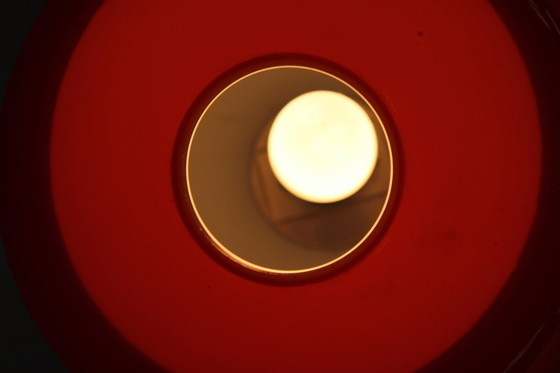 Image 1 of Vintage Glass Table Lamp From Lighting Glass, 1970S