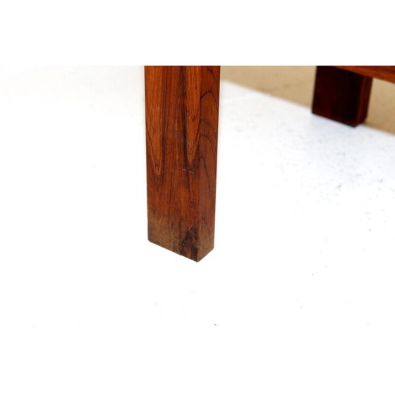 Image 1 of Vintage rosewood console by Glas & Trä, Sweden 1960