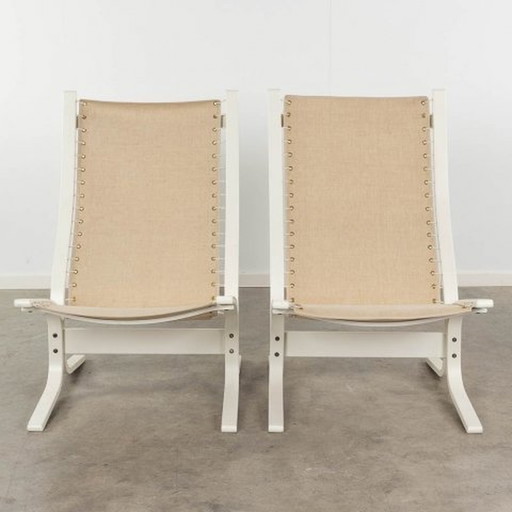 Lounge Chairs By Ingmar Relling For Vestlandske Møbelfabrik