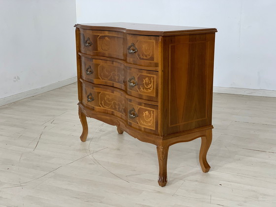 Image 1 of Baroque style chest of drawers vanity unit hallway cupboard vintage