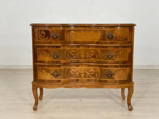 Image 1 of Baroque style chest of drawers vanity unit hallway cupboard vintage