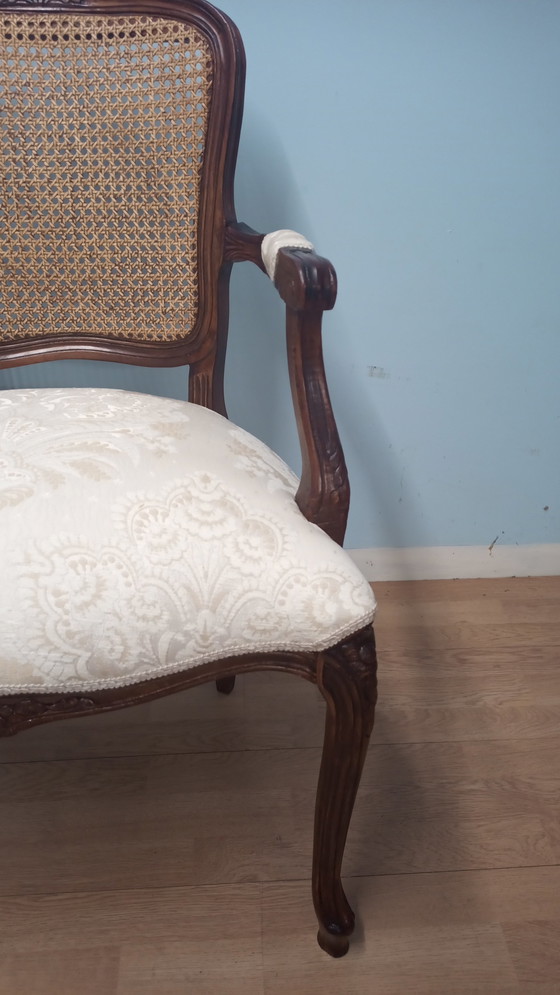 Image 1 of Louis XV Italian Style Armchair, 1950