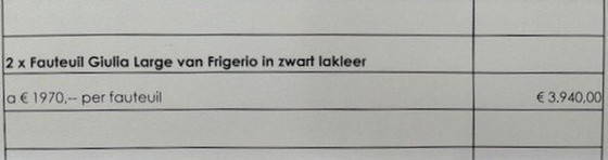 Image 1 of 2 x Frigerio Giulia Large in vernice nera