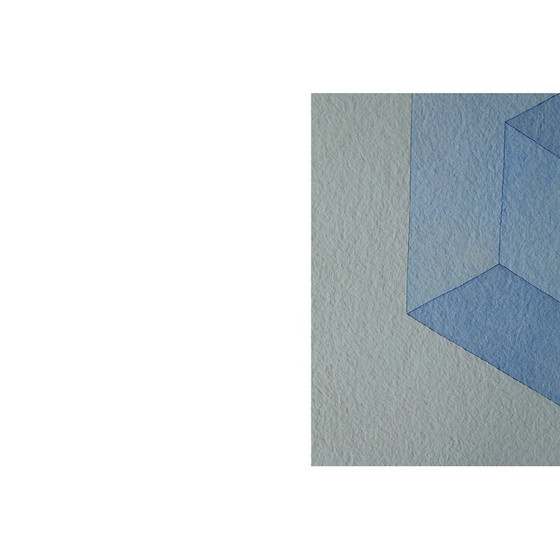 Image 1 of Dipinto d'epoca su carta di riso giapponese di Oscar Reutersvärd