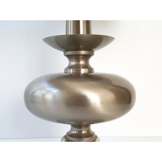 Image 1 of Lampada vintage in acciaio argentato, Francia anni '70