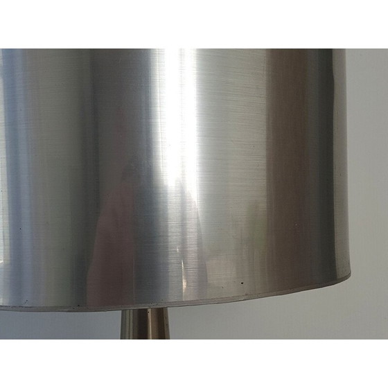 Image 1 of Lampada vintage in acciaio argentato, Francia anni '70
