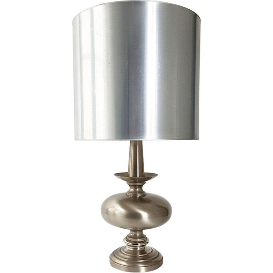 Image 1 of Lampada vintage in acciaio argentato, Francia anni '70