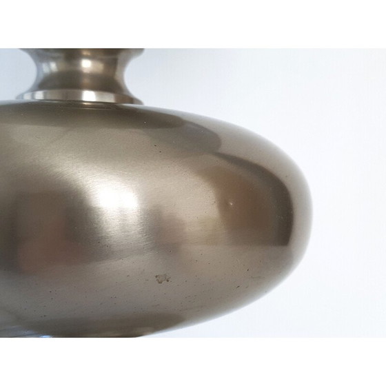Image 1 of Lampada vintage in acciaio argentato, Francia anni '70