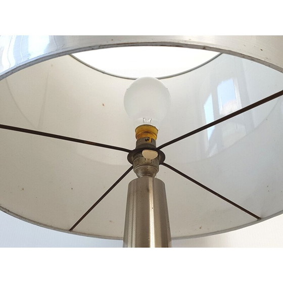 Image 1 of Lampada vintage in acciaio argentato, Francia anni '70