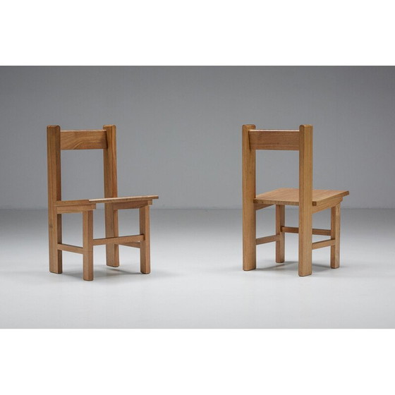 Image 1 of Dutch vintage dining chair by Wim Den Boon, 1950s