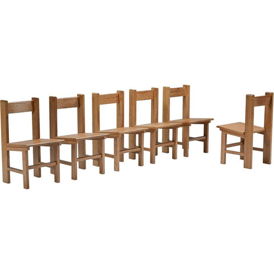 Image 1 of Dutch vintage dining chair by Wim Den Boon, 1950s