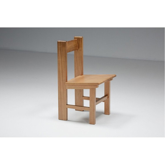 Image 1 of Dutch vintage dining chair by Wim Den Boon, 1950s