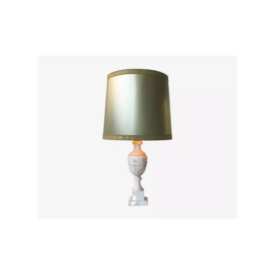 Image 1 of Lampada neoclassica in marmo vintage, Italia