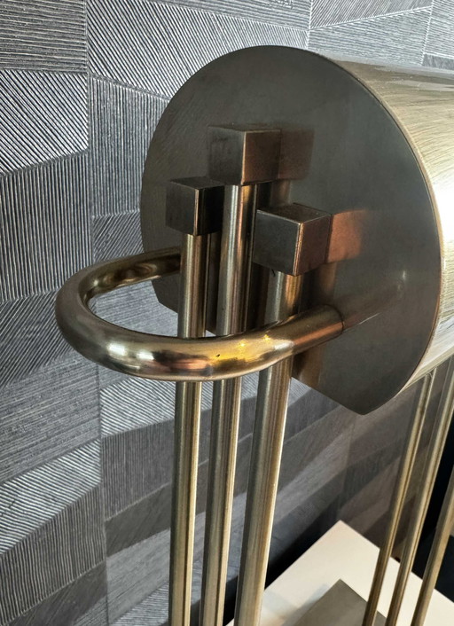 Art Deco Brass Table Lamp - Design World's Fair 1925 Paris (Marcel Breuer)