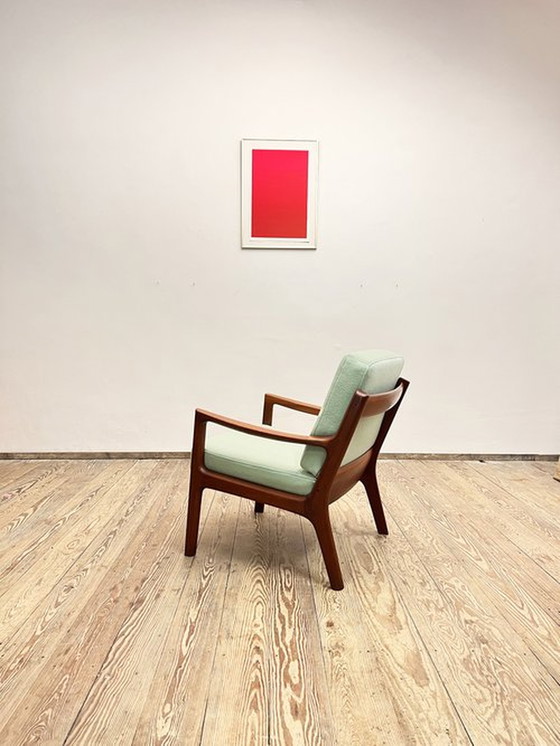 Image 1 of Armchair // Teak Easy Chair by Ole Wanscher for France and Son, Denmark, 1950s