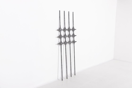 Image 1 of Porta in fusione brutalista, anni '80