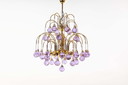 Vintage Italian brass hanging lamp