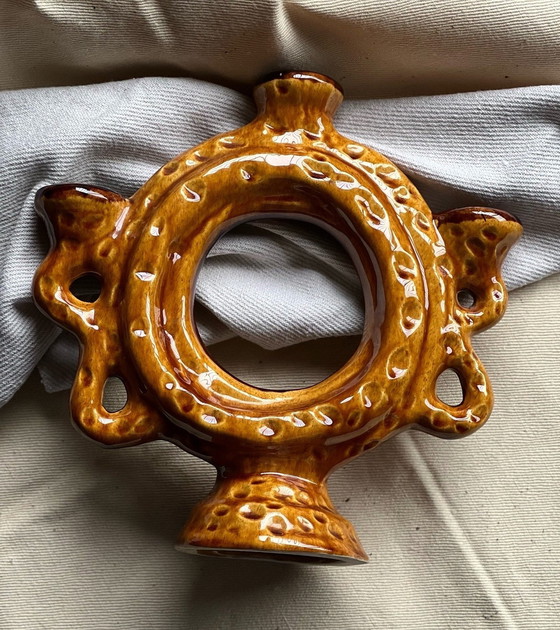 Image 1 of Ceramic Candle Holder Le Potier Menton