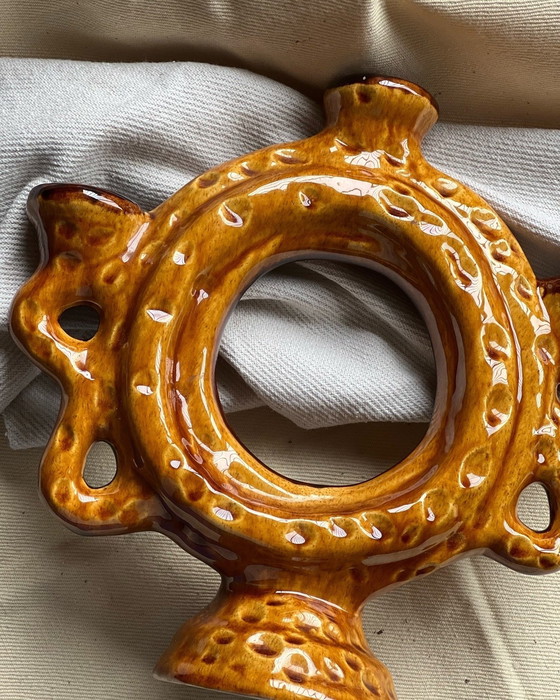 Image 1 of Ceramic Candle Holder Le Potier Menton