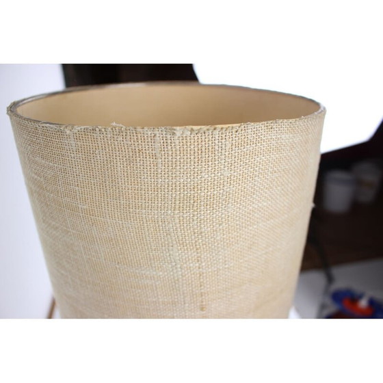 Image 1 of Vintage wooden table lamp by Antonín Hepnar, Czech 1970