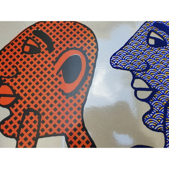 Image 1 of Serigrafia kapitipède duo 4 vintage di Yvon Taillandier, 2015