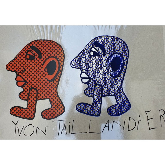 Image 1 of Serigrafia kapitipède duo 4 vintage di Yvon Taillandier, 2015