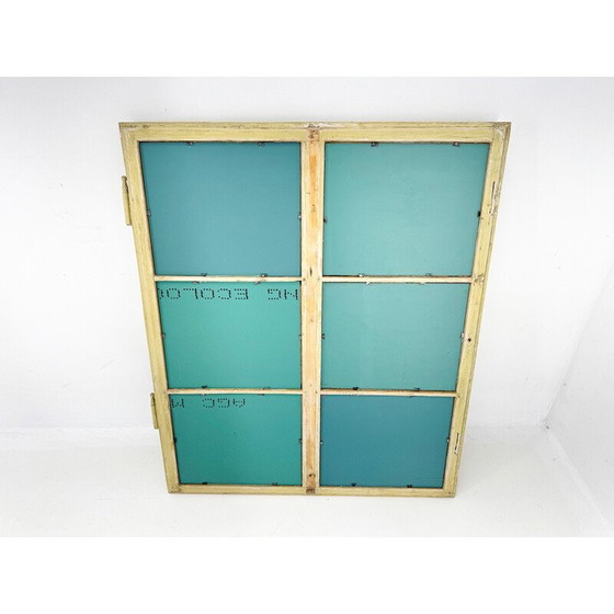 Image 1 of Vintage wooden window transformed into a mirror