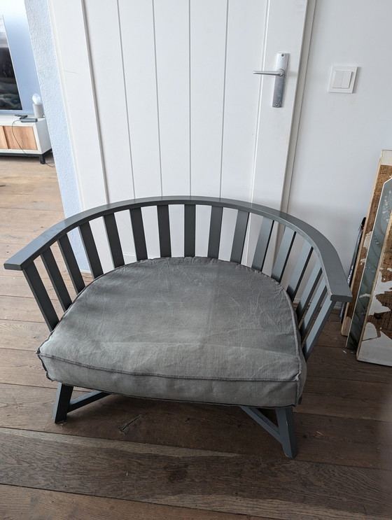 Image 1 of 2x Fauteuil bas Gervasoni Gris 07