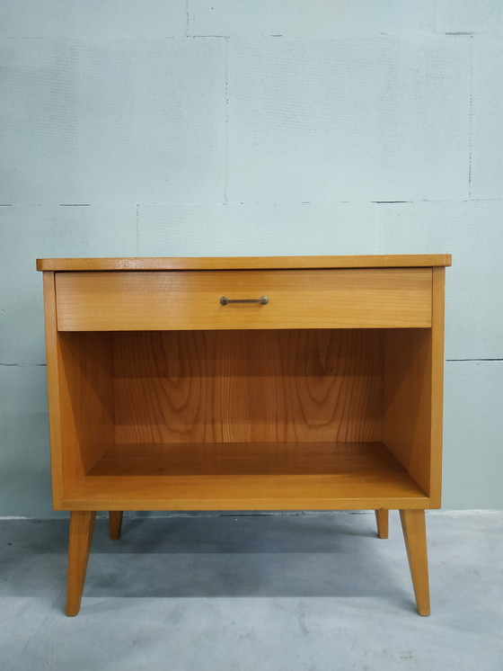 Image 1 of Light vintage 50s-60s Swedish wall cabinet wall cabinet
