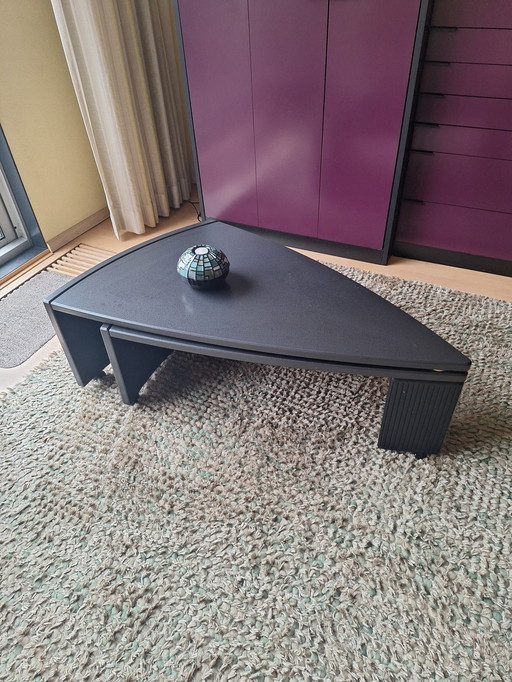 Design Coffee Table Leolux Xylena Anthracite Gray