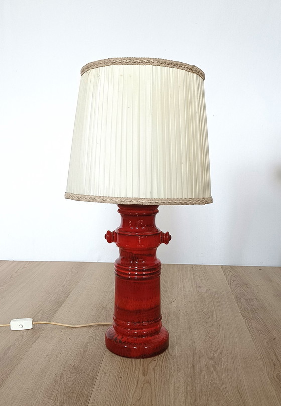 Image 1 of Lampe de table de Hustadt leuchten sixties