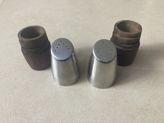 Image 1 of Swedish Mcm Salt And Peppers Shakers