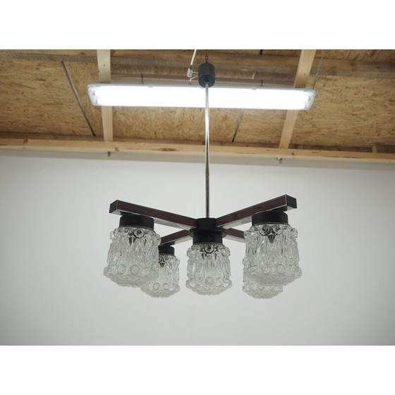 Image 1 of Lampadario d'epoca in perfette condizioni, Cecoslovacchia 1960