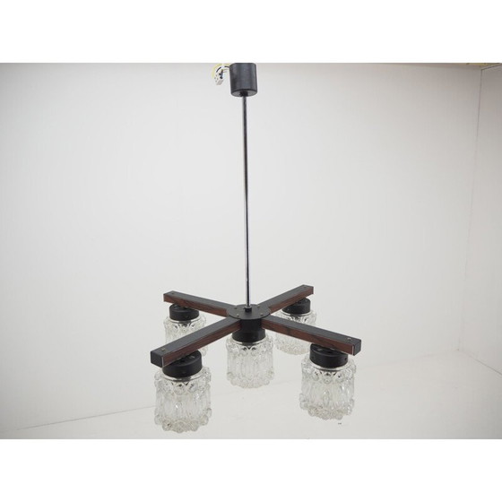 Image 1 of Lampadario d'epoca in perfette condizioni, Cecoslovacchia 1960