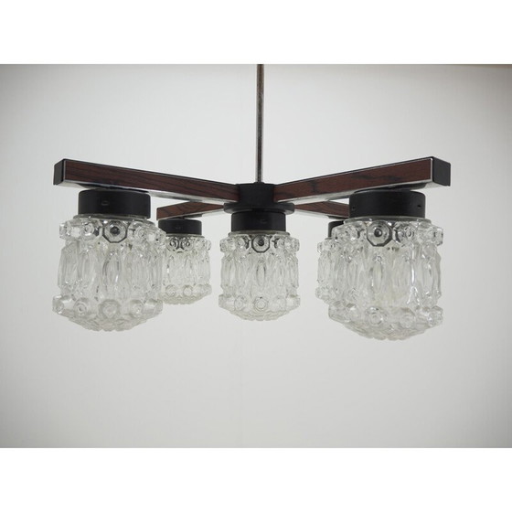 Image 1 of Lampadario d'epoca in perfette condizioni, Cecoslovacchia 1960