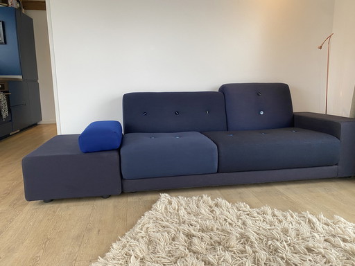 Vitra Poldersofa Blue L Armrest Right