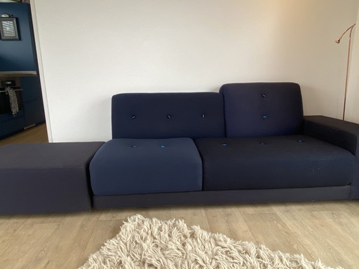 Vitra Poldersofa Blue L Armrest Right